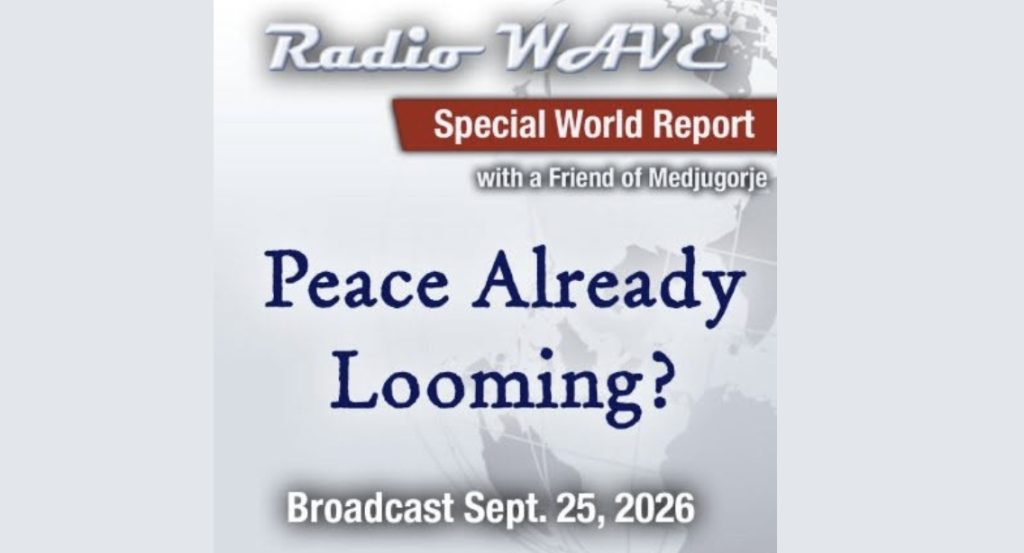 Peace Already Looming